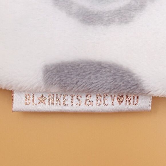 Blankets & Beyond Baby Elephant Lovey Gray Security Blanket Novelty - Picture 2 of 9